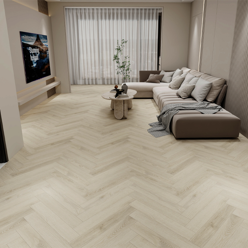 Oturma Odası için Laminat Parke Balıksırtı Tarzı
